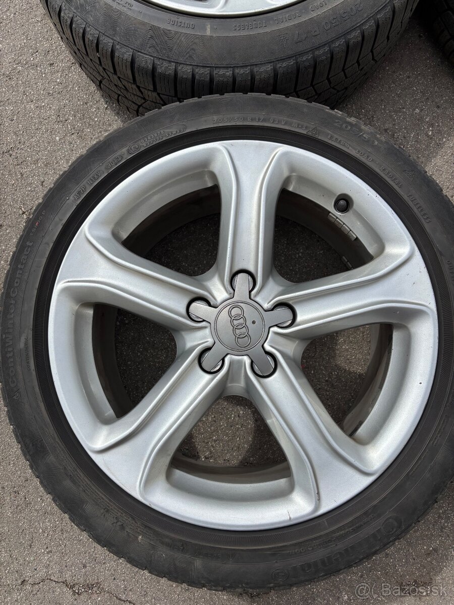 Audi originál disky 205/50 R17 - 5