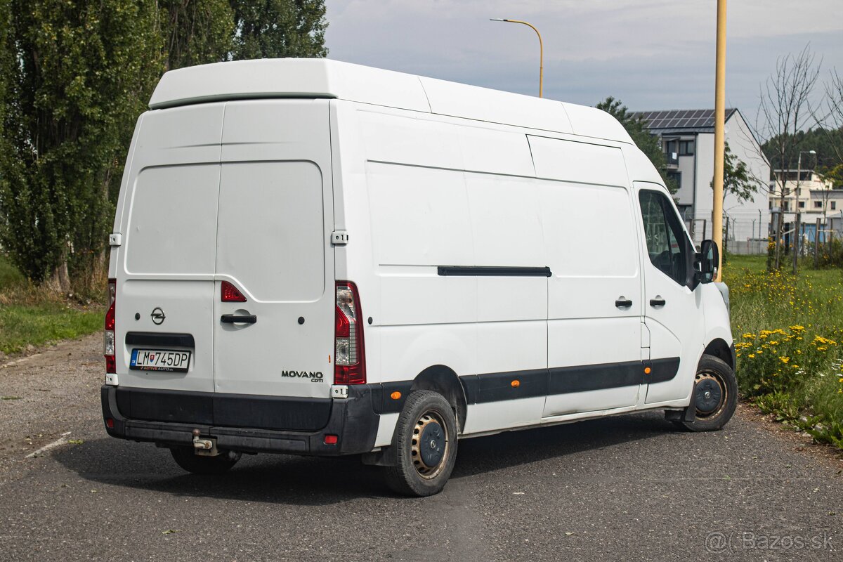 Opel Movano L3H2 92kW, Ťažné na 2.5t, Nezávislé kúrenie - 5