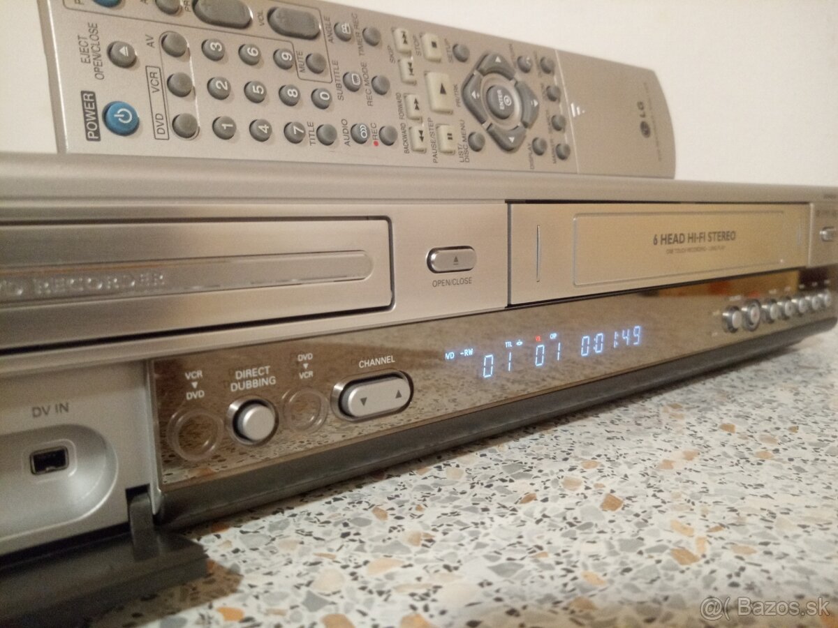 ⭐VHS-DVD rekordér Philips DVDR3320 - 5