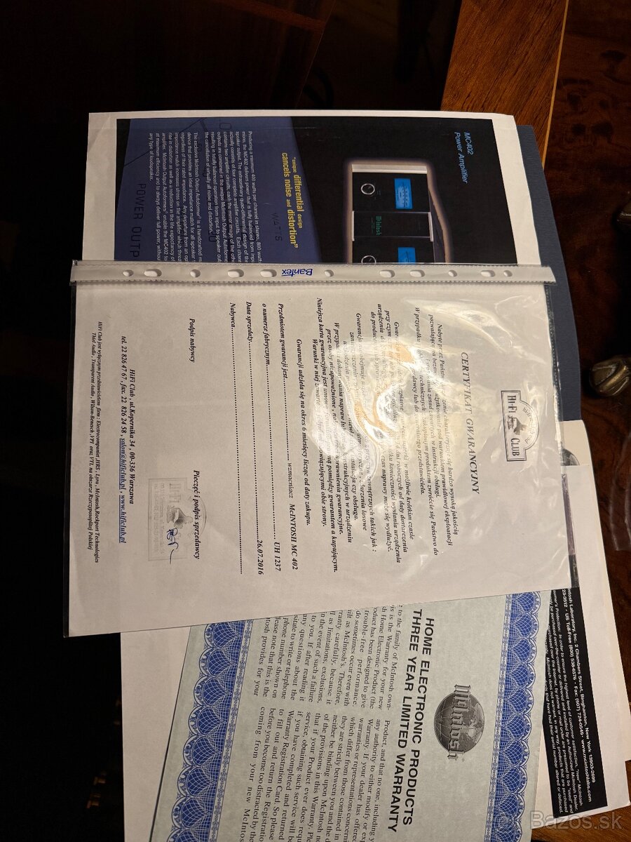 Mcintosh MC402 2 x 400W - 5