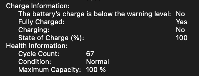 MacBook Pro 16” M1 Max, 32 GB RAM, 1 TB SSD - 5