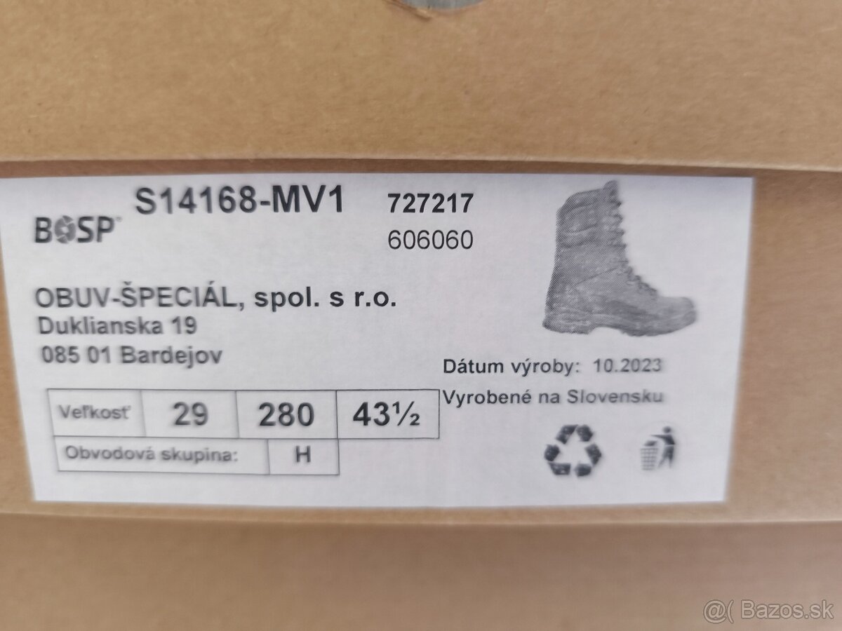 BOSP zimná trekova obuv veľ. 43,5 - 5