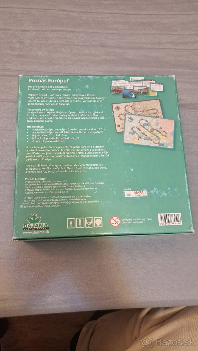 Spoločenska hra Poznáš európu? - 5