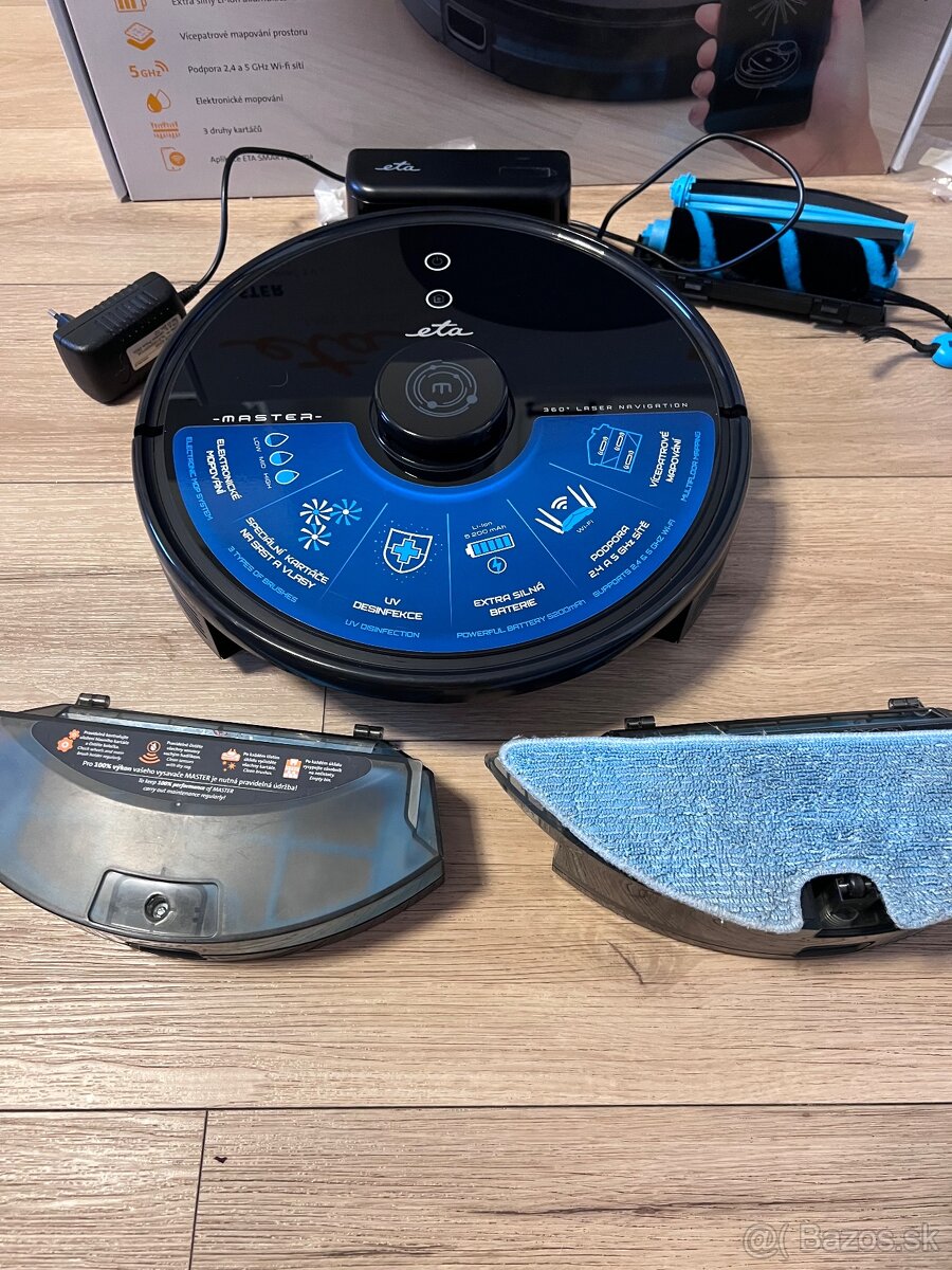 Predám výhodne robotický vysávač ETA 5229 3v1 - 5