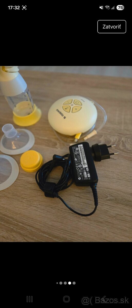 Elektricka odsavacka mlieka Medela swing - 5