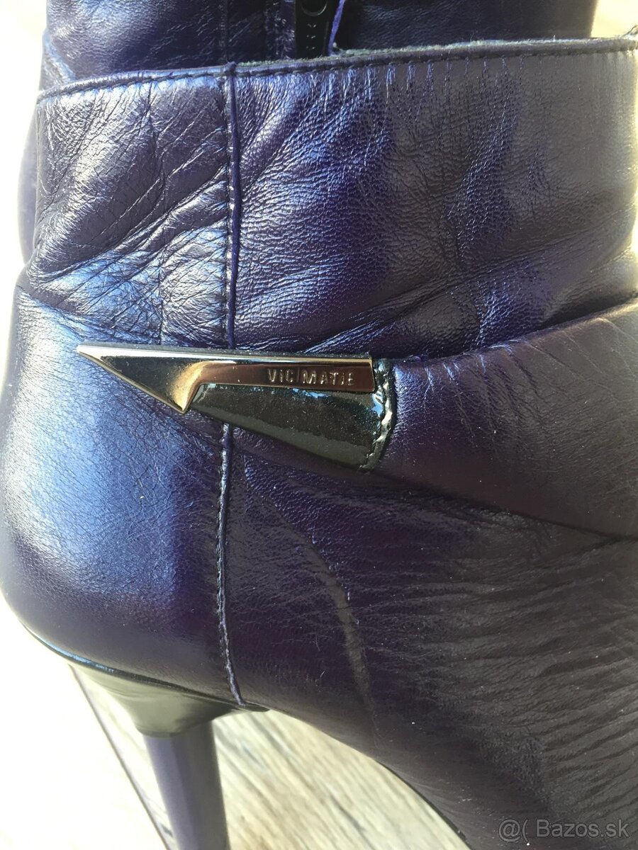 Kožené topánky Víc Matie - 5