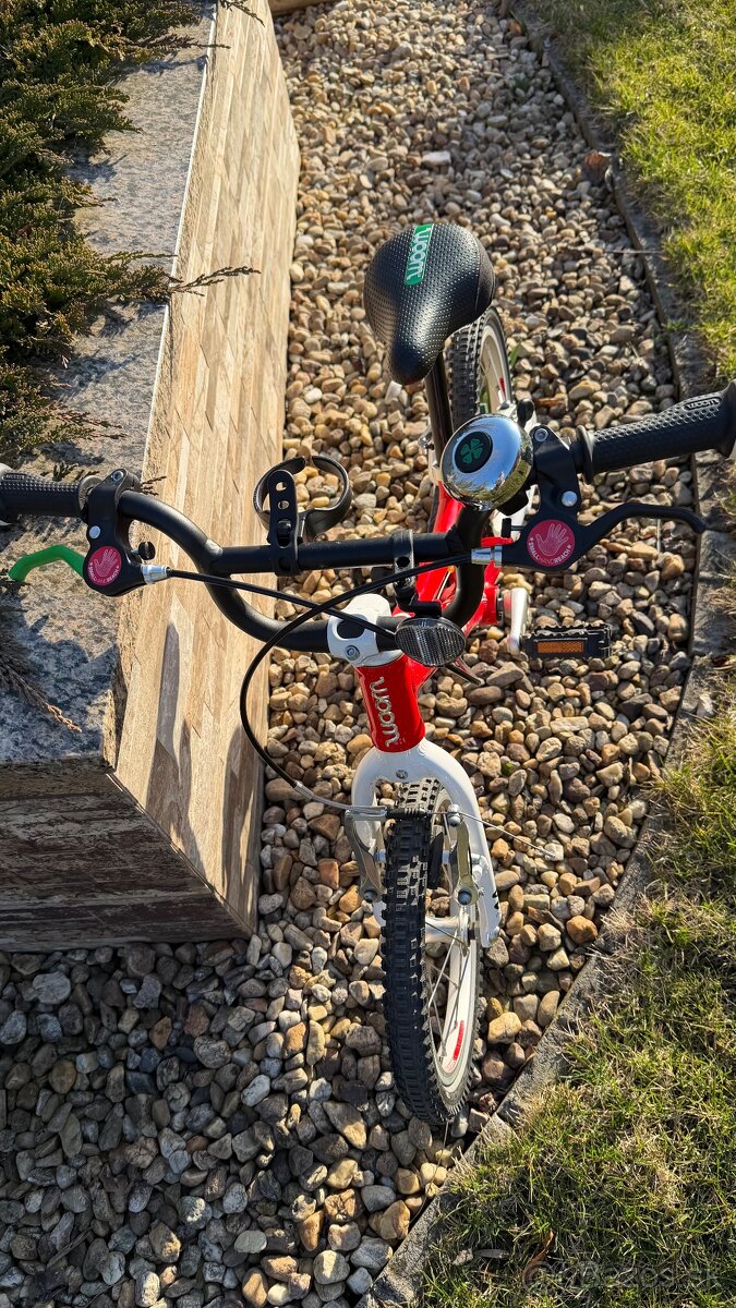 Bicykel Woom 2 cerveny - 5