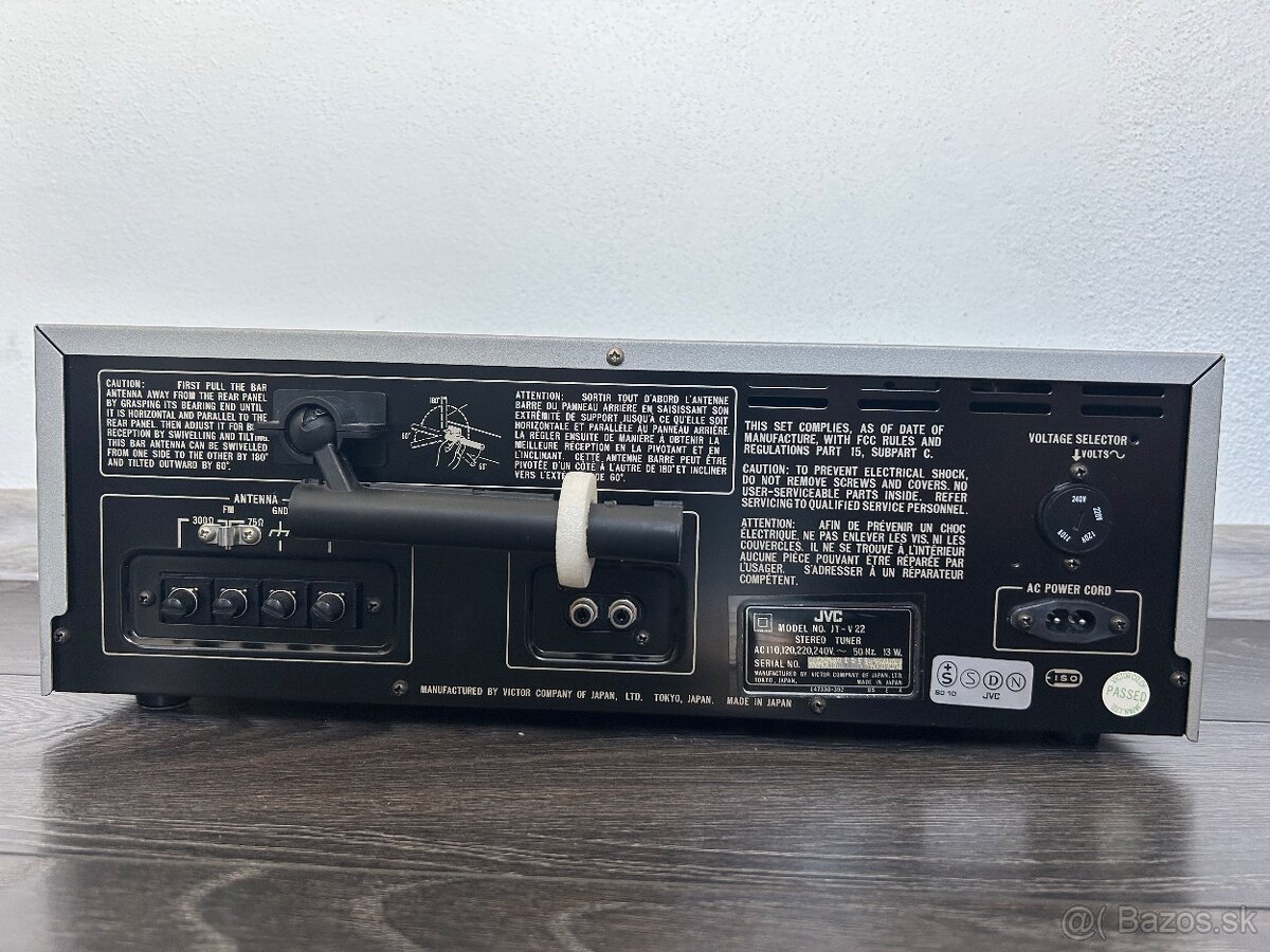 Predám tuner JVC JT-V22 - 5