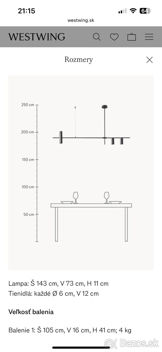 Závesné svietidlo - 5
