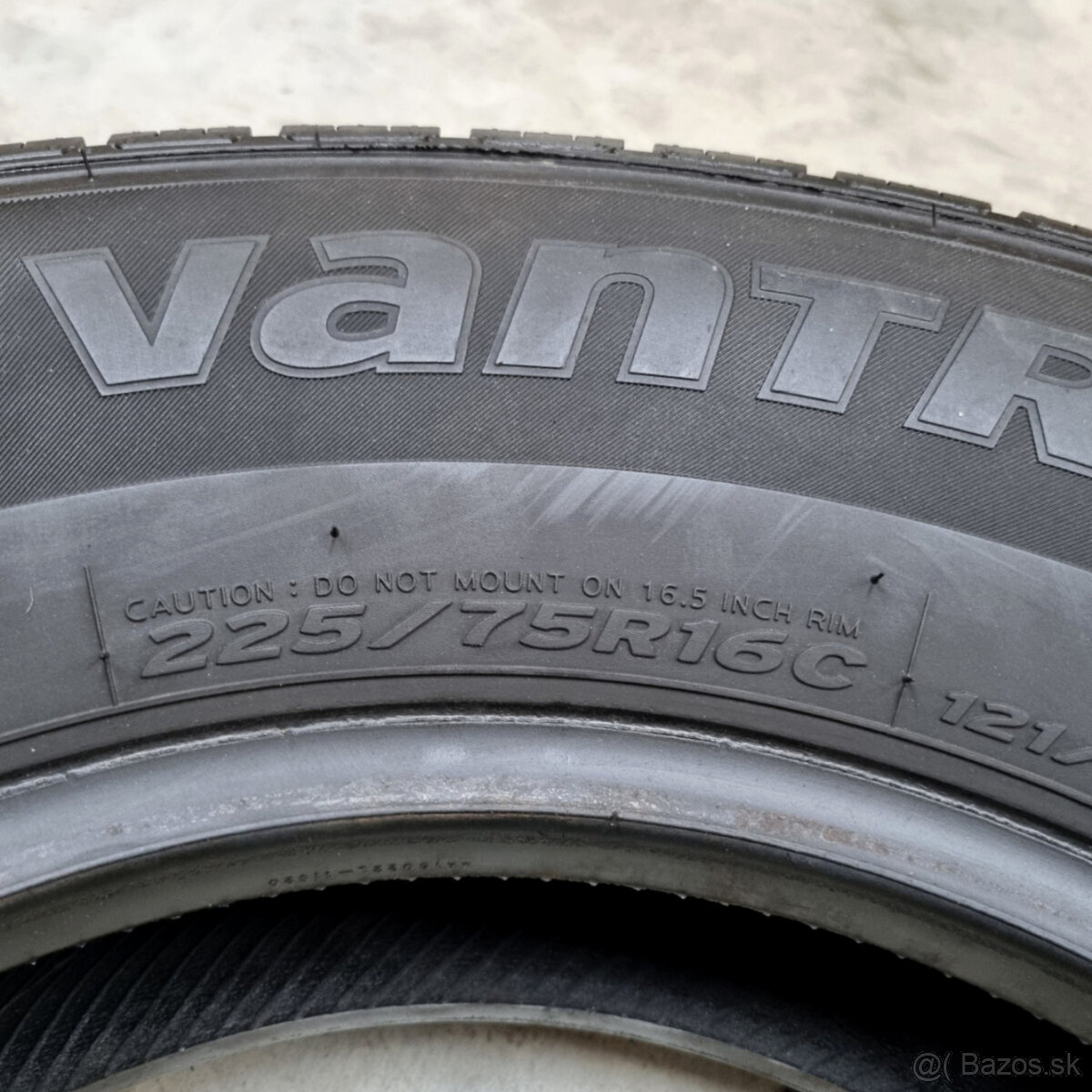 Letné dodávkové pneumatiky 225/75 R16C HANKOOK - 5