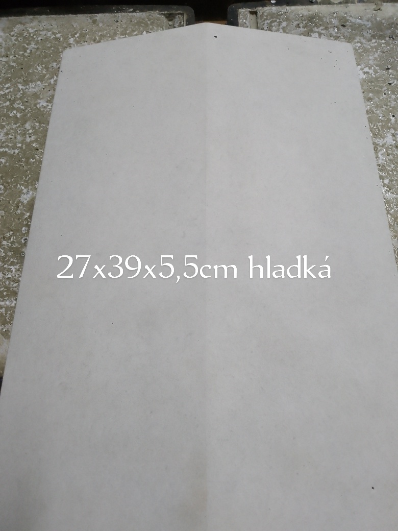 Betónové plotové/murikove, striešky, čapice - 5