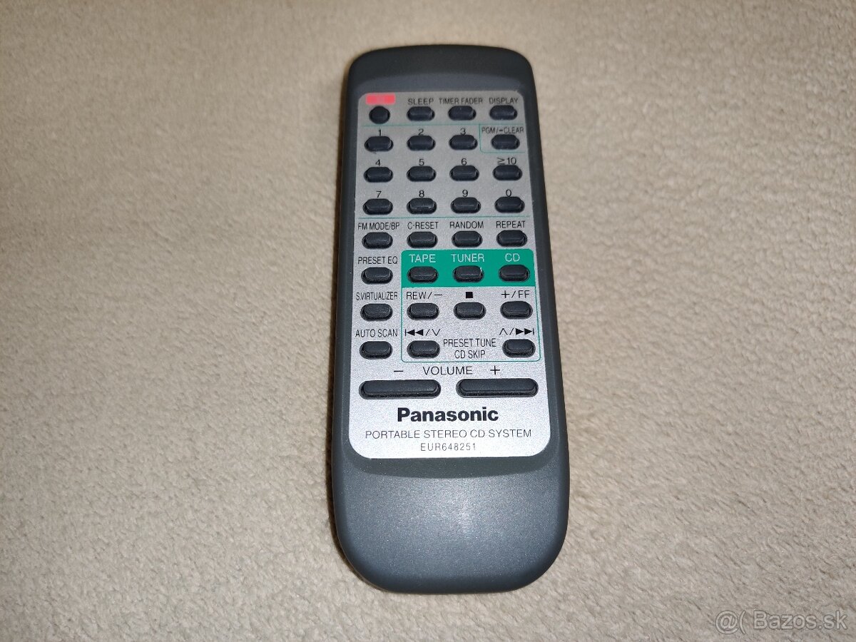 Preddám diaľkové ovládanie ovládač Panasonic. - 5