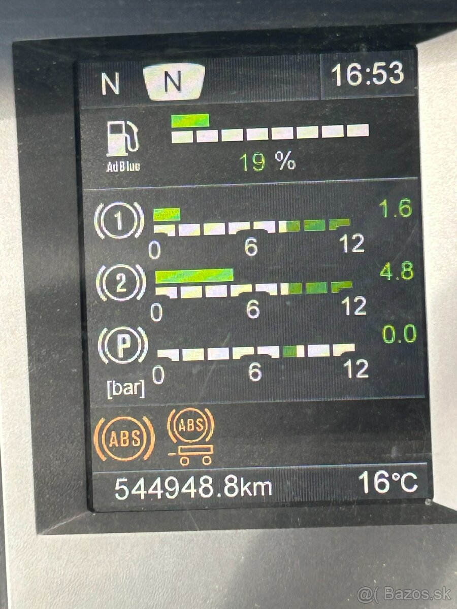 Hakovy nosič kontanerov SCANIA - 5