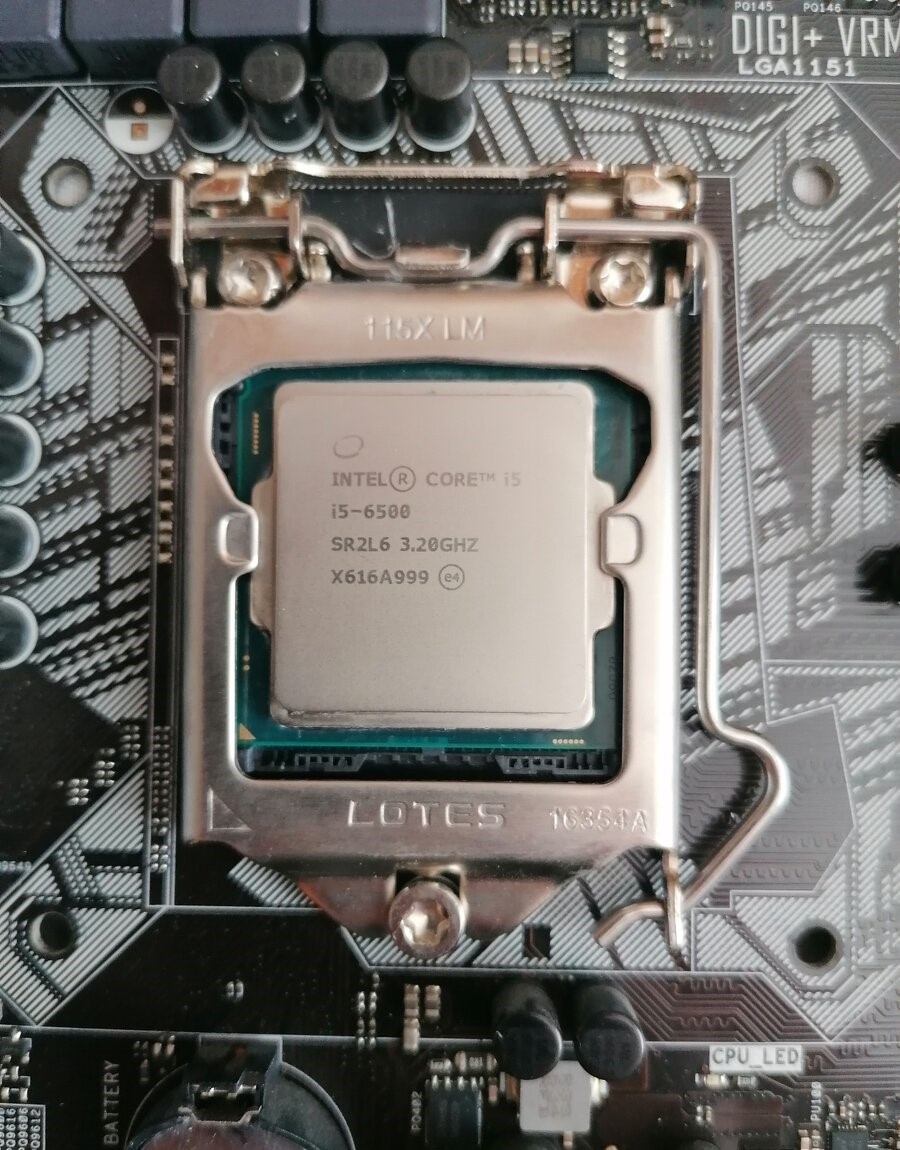 Komplet ASUS Z170-A + CPU i5 6500. - 5