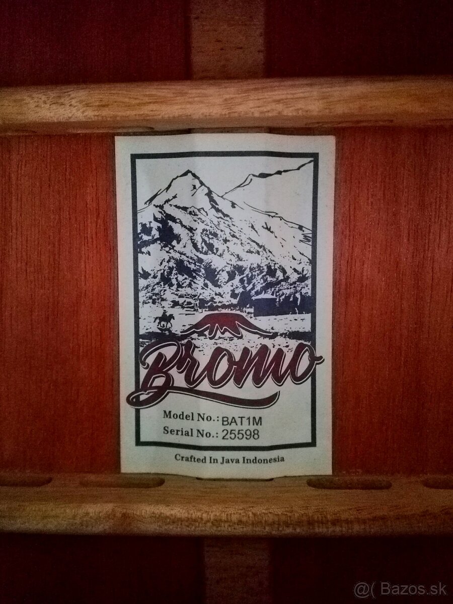Predam akusticku gitaru Bromo BAT1M . - 5