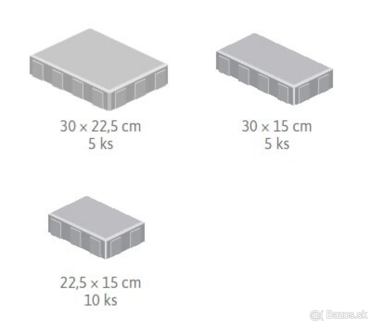 Zámková dlažba ABW Ekoline 6 Multiformát - 5