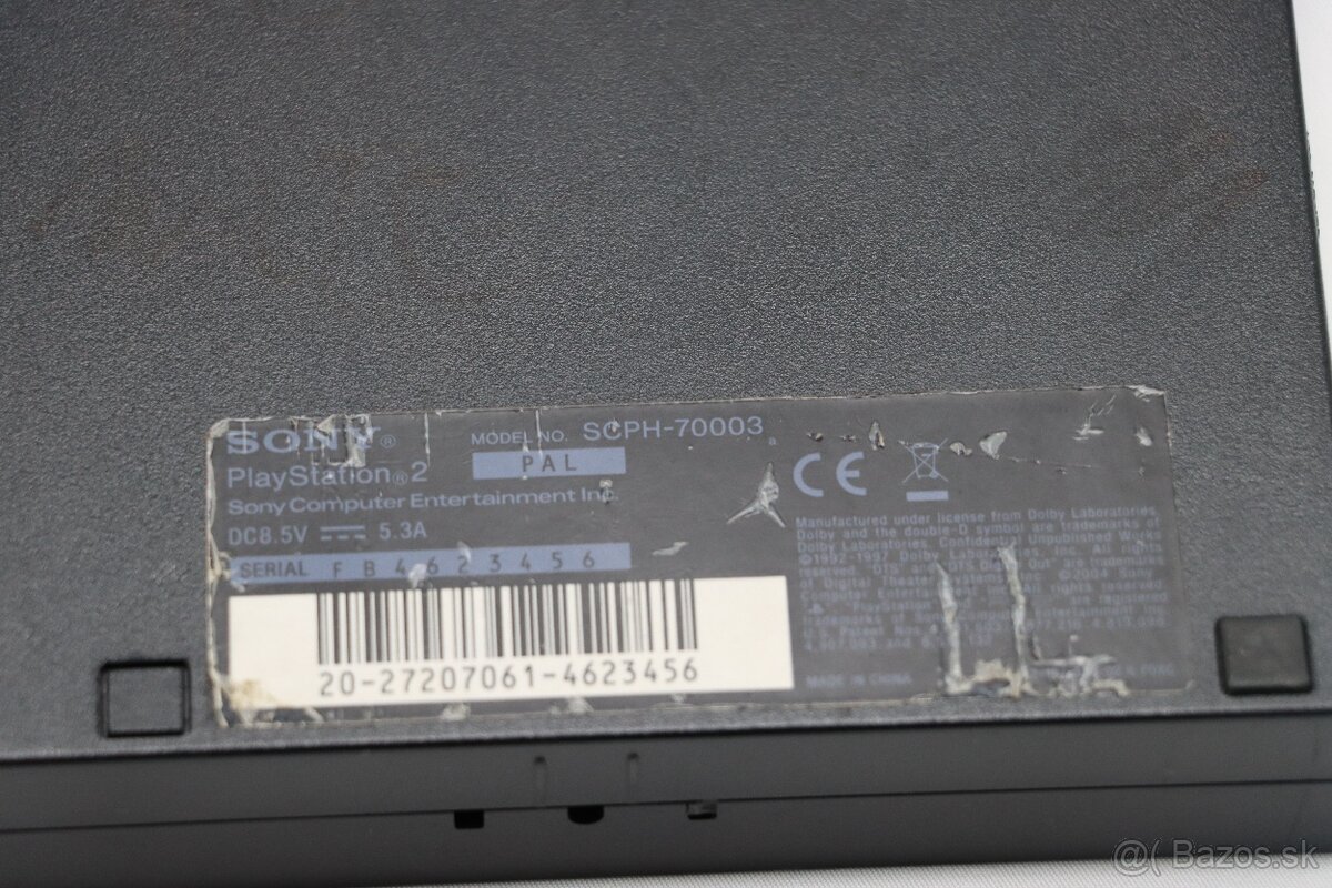 Sony PlayStation 2 Slim SCPH-70003 + príslušenstvo - 5