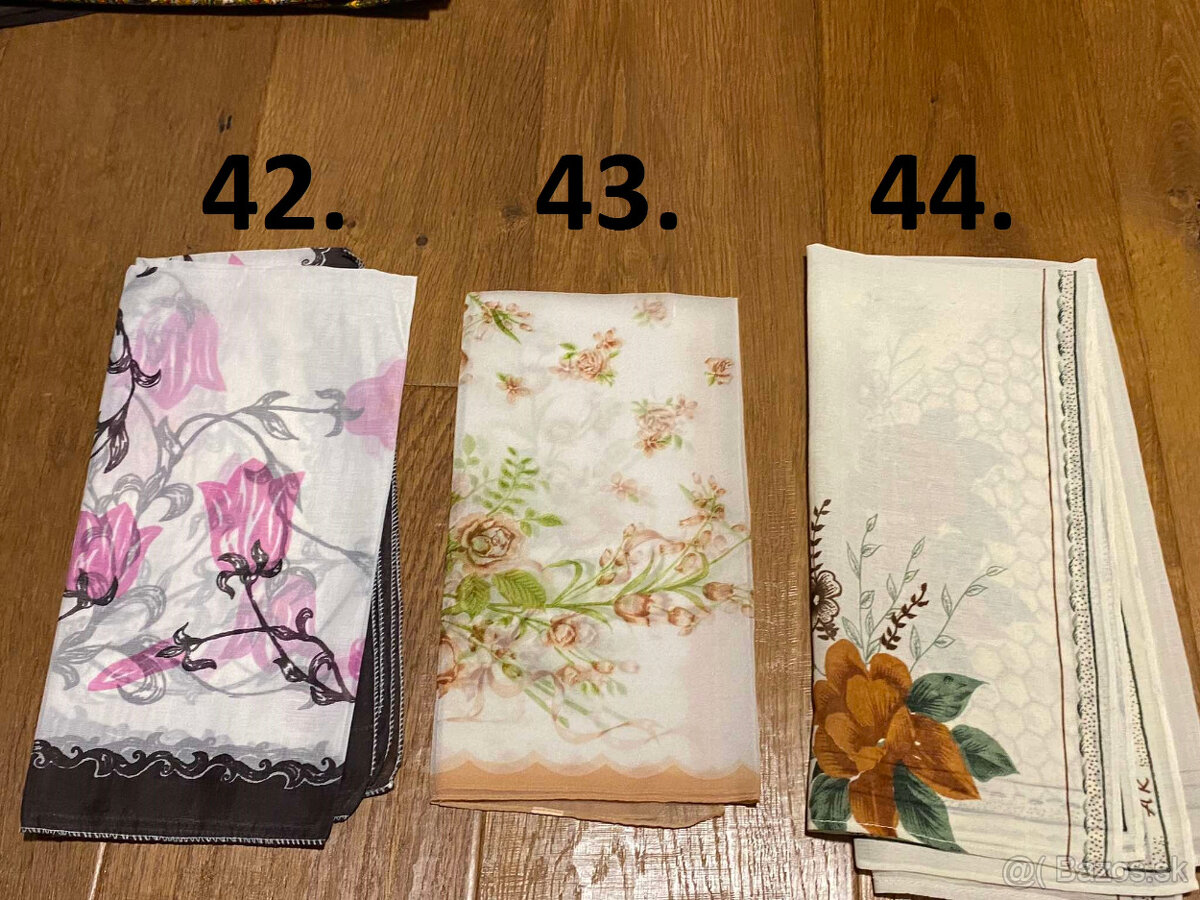 Mix Retro šatky/chustky - 5