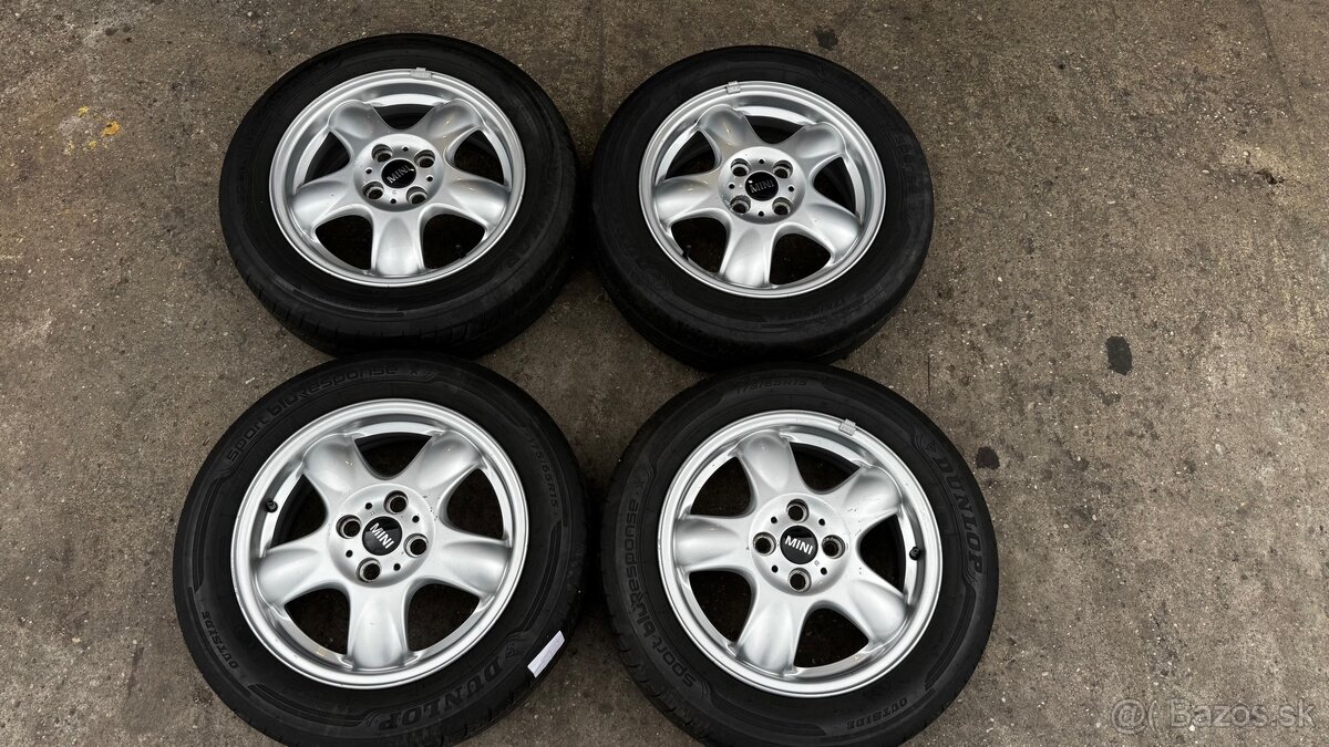 Mini Cooper R56 letná sada kolies 175/65R15 - 5