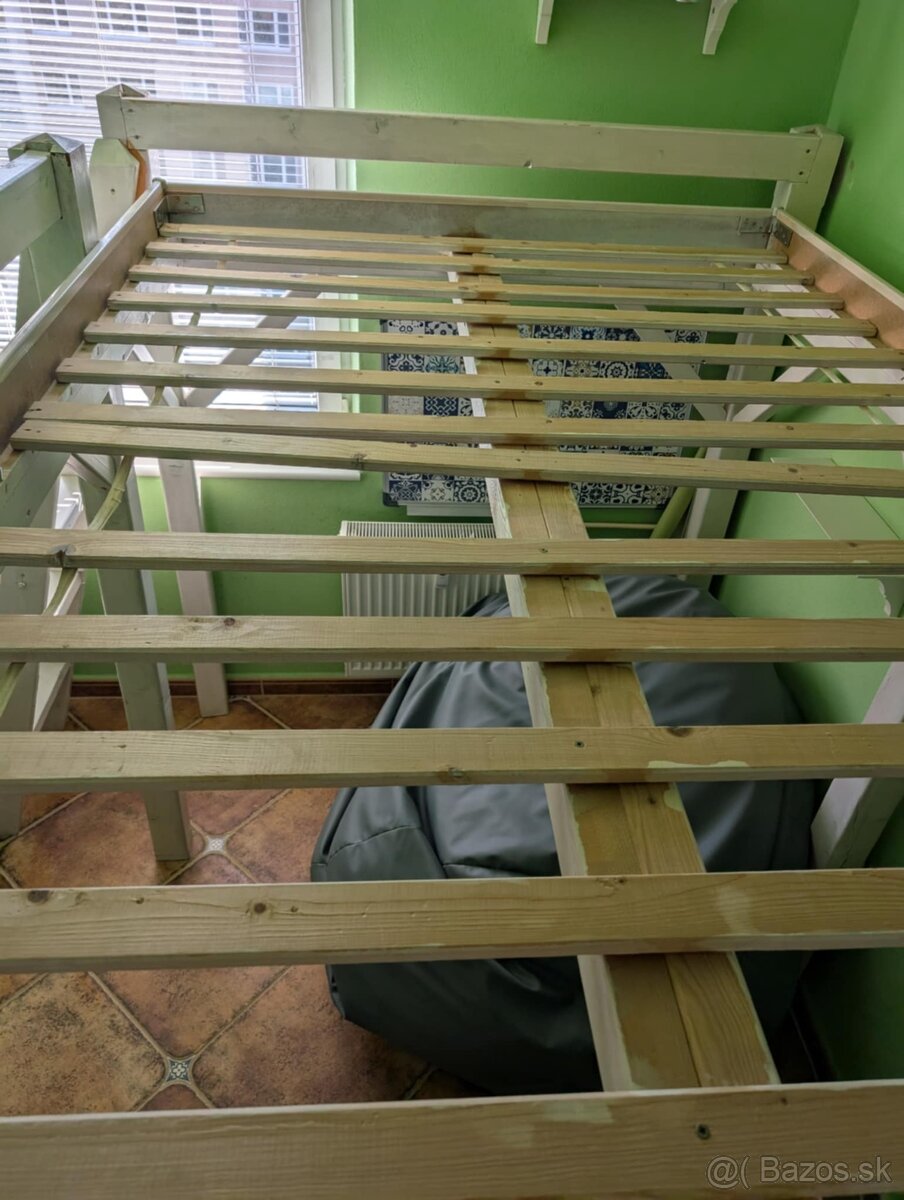 Drevená etážna poschodová postel na mieru - 5