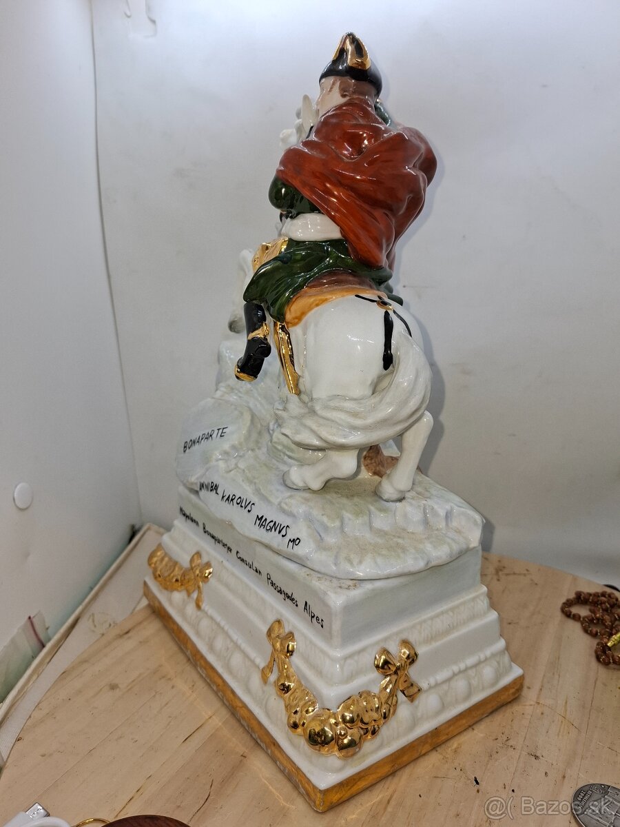 Predám starú porcelánovú sochu Napoleon Bonaparte Neundorf V - 5