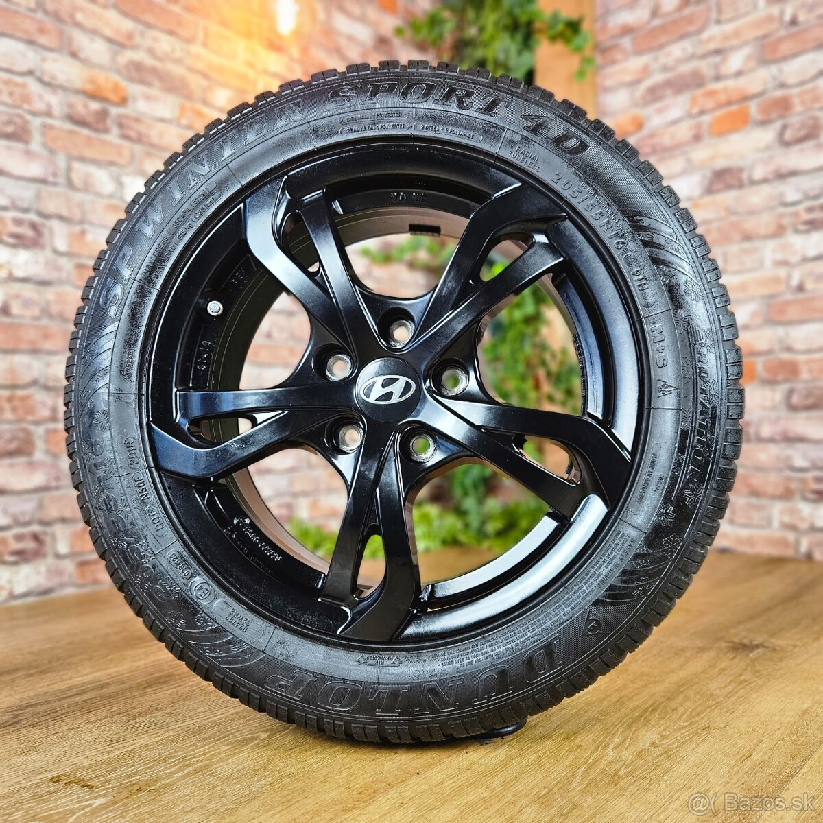 Alu R16 5x114 OEM HYUNDAI Elantra, Kia ceed +zimné 205/55R16 - 5