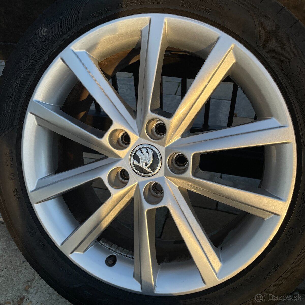 17" Hliníkové disky SKODA Octavia 3 - 5