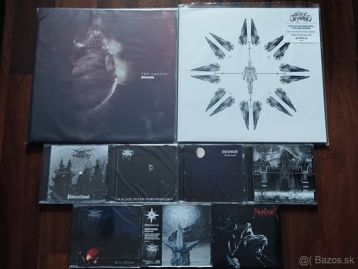 Metal LPs CDs DVDs - 5
