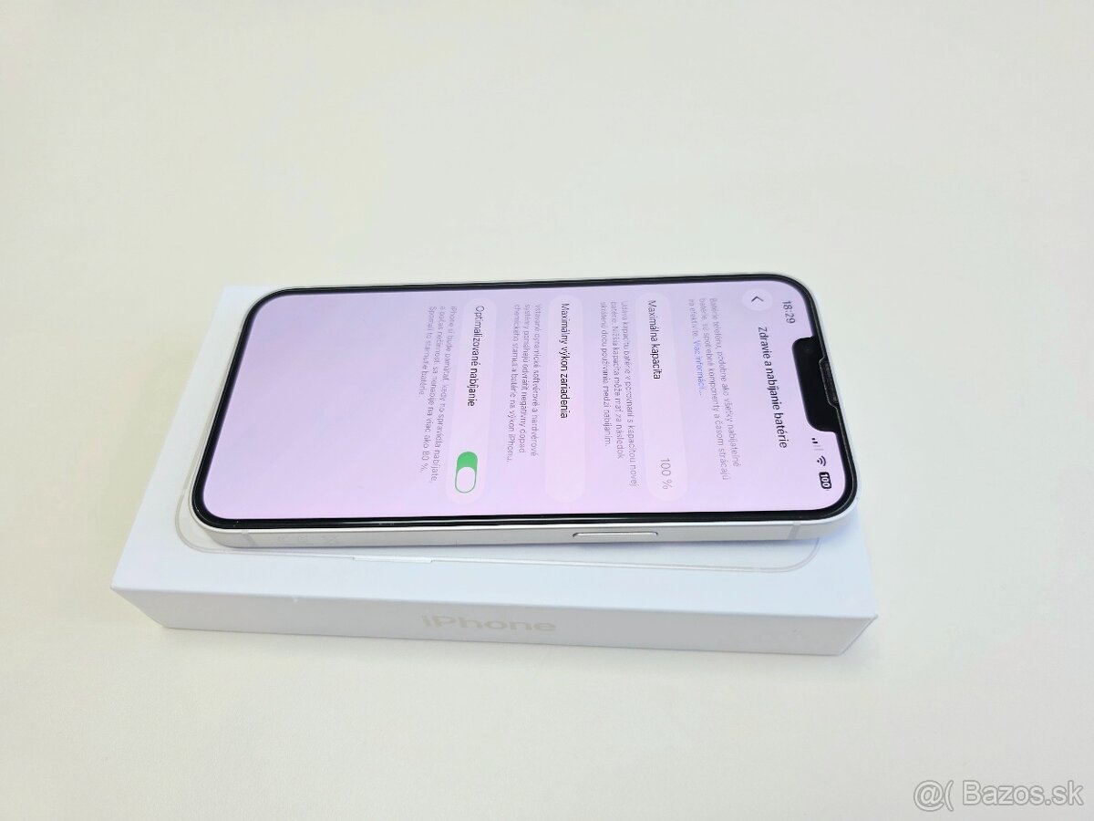 APPLE IPHONE 13 128gb STARLIGHT,BATERKA 100% - 5