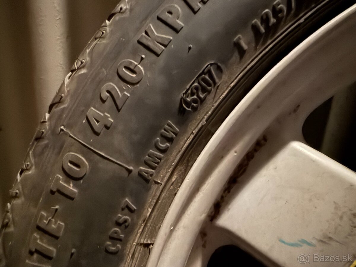 5x120 R17 Dojazdové koleso - 5