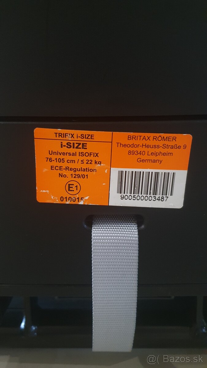 Autosedačka Britax Römer Trifix i-size - 5