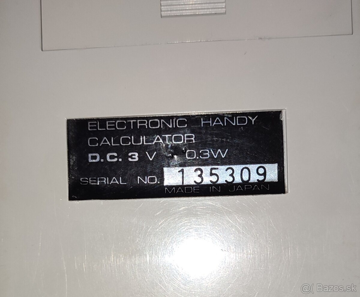 Kalkulačka polytron 6000 - 5