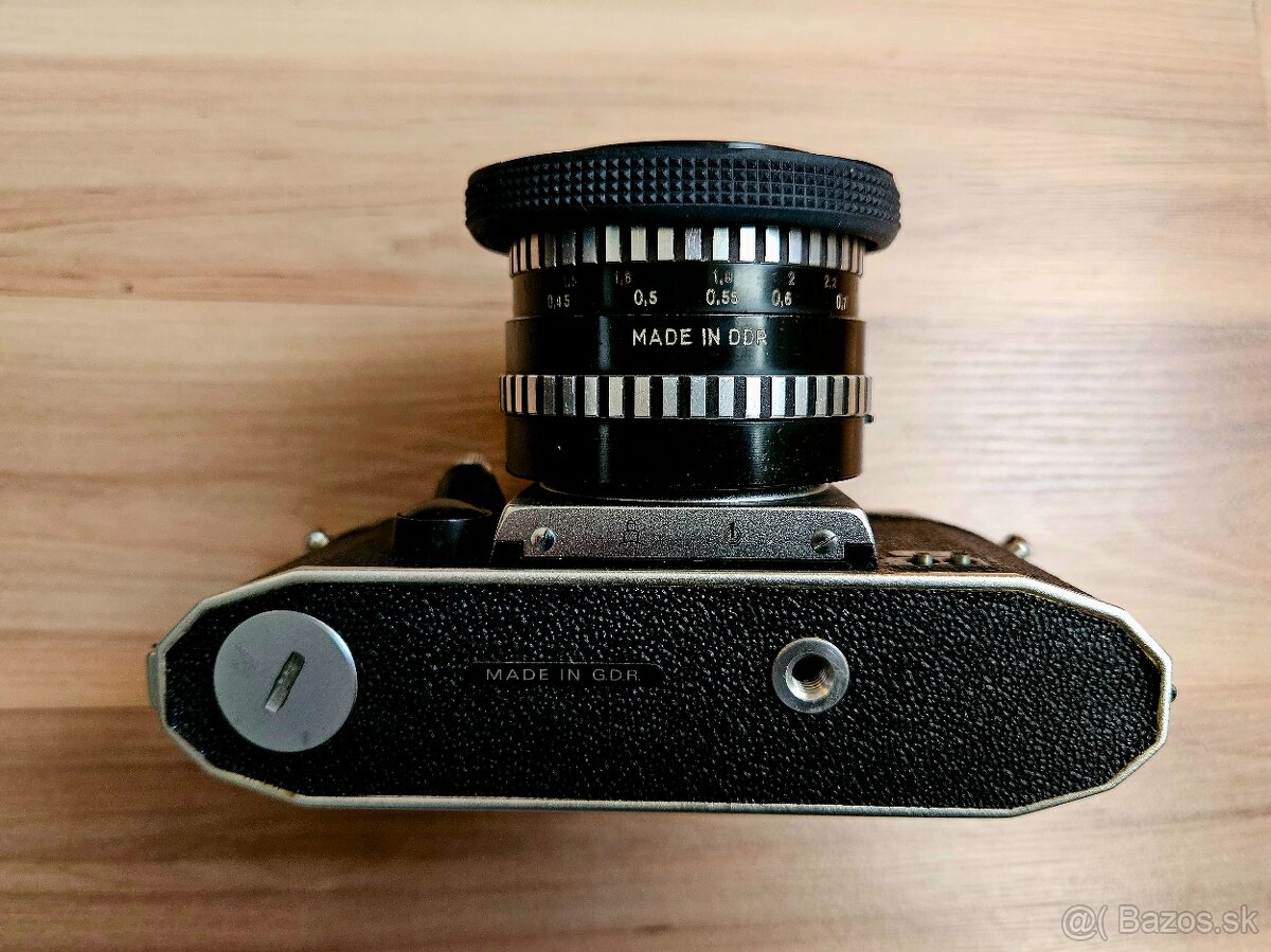 Praktica Super TL + CARL ZEISS JENA PANCOLAR f1.8/50 - 5