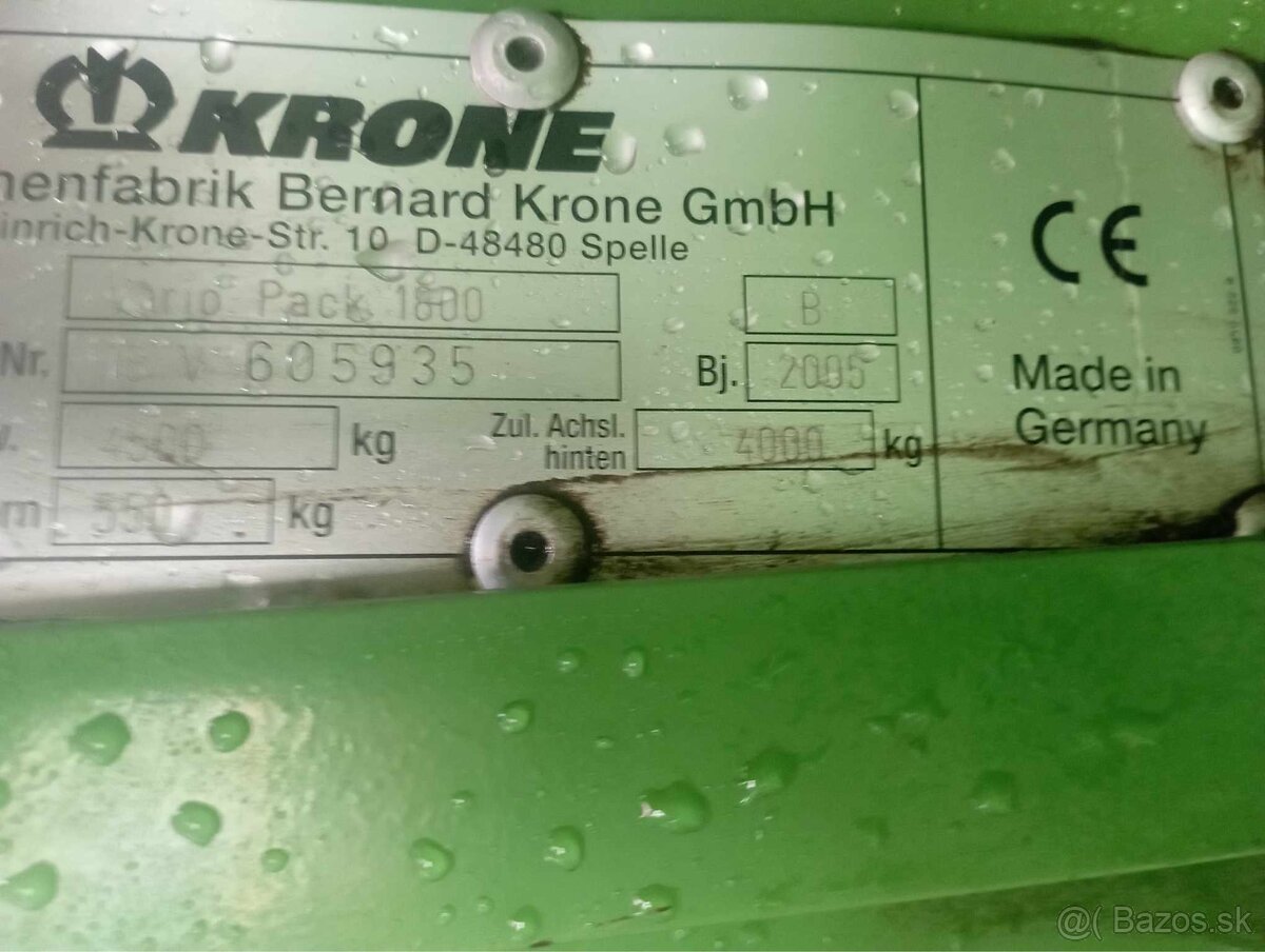 Krone VarioPack 1800 - 5