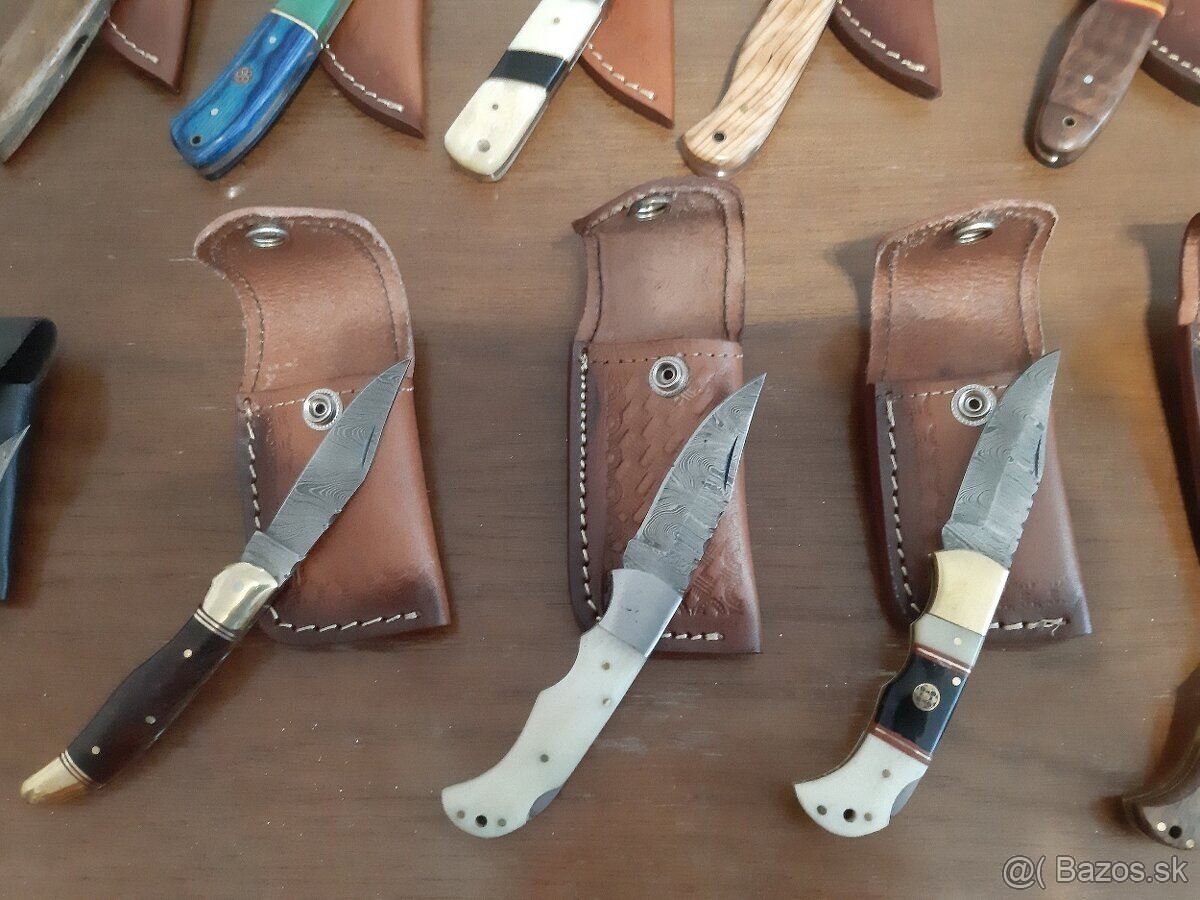 Damaškový lovecky nôž, dýka. - 5
