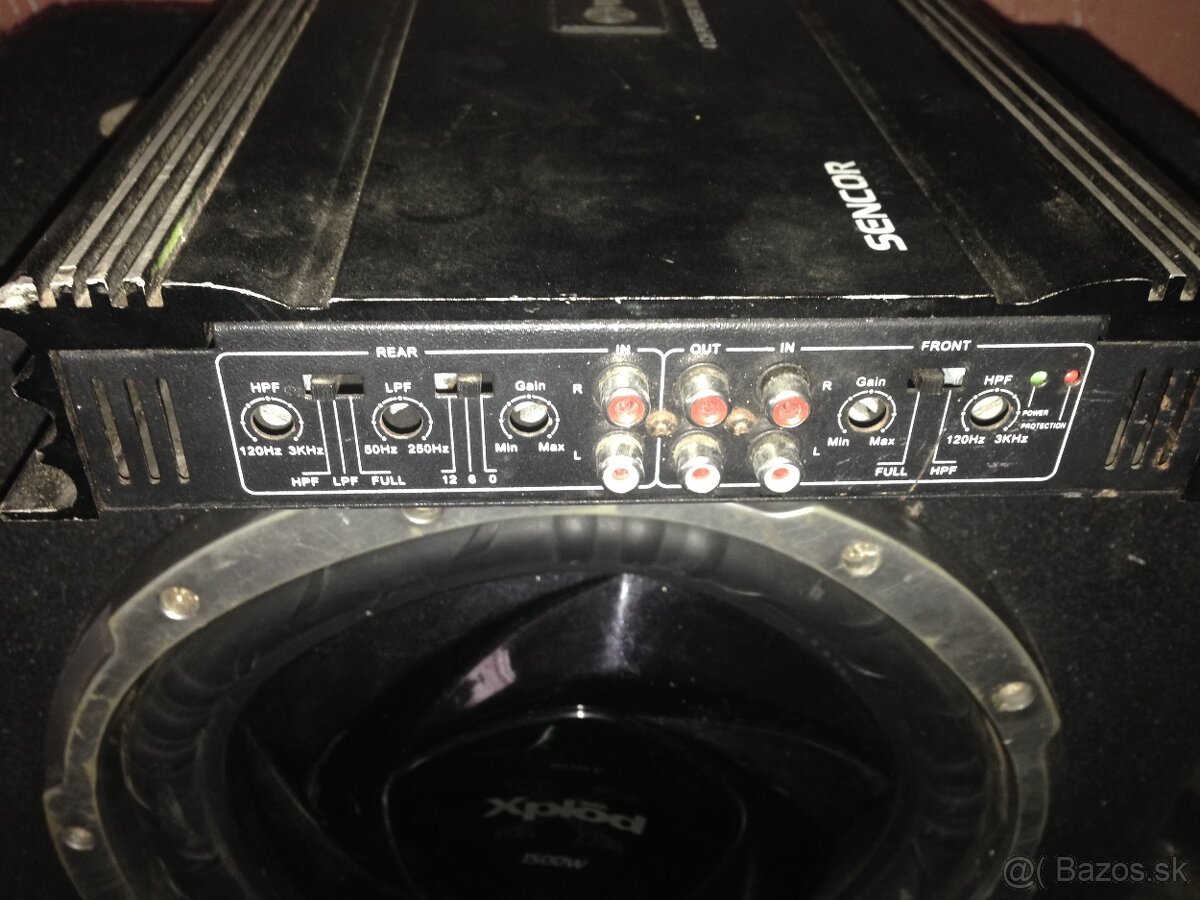 Predam subwoofer SONY Xplōd 1500w + zosil - 5