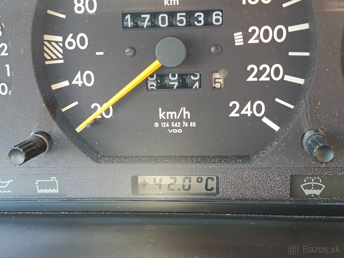 Predám Mercedes W124 - E200-16V 100kw - 5