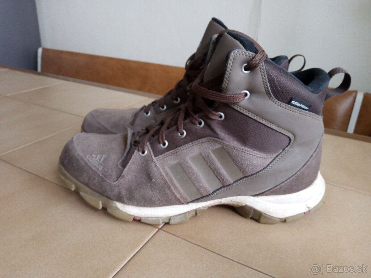 Panska zimna kozena sportova obuv ADIDAS. - 5