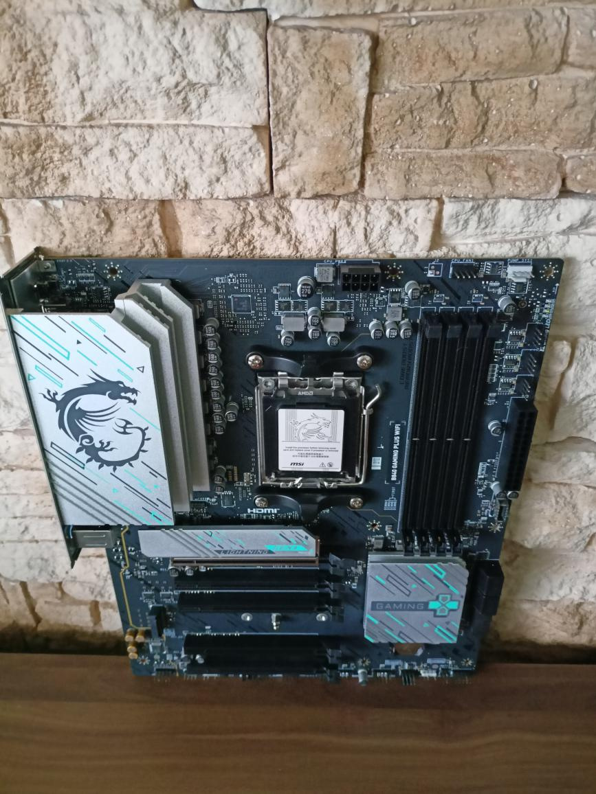 Herná doska MSI B840 GAMING PLUS WIFI, socket AM5, záruka - 5