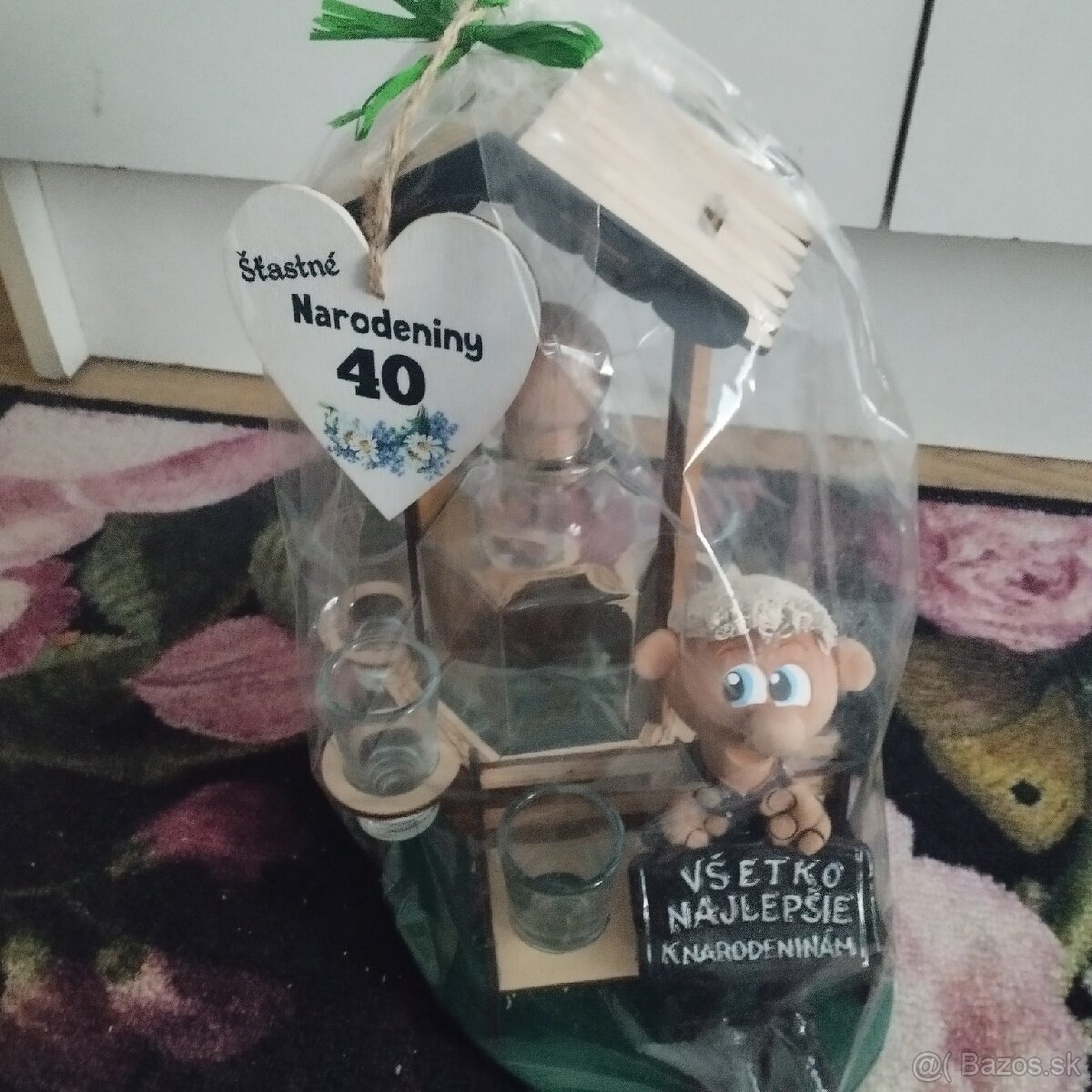 Karafa +6 pohárikov darčekové balenie - 5