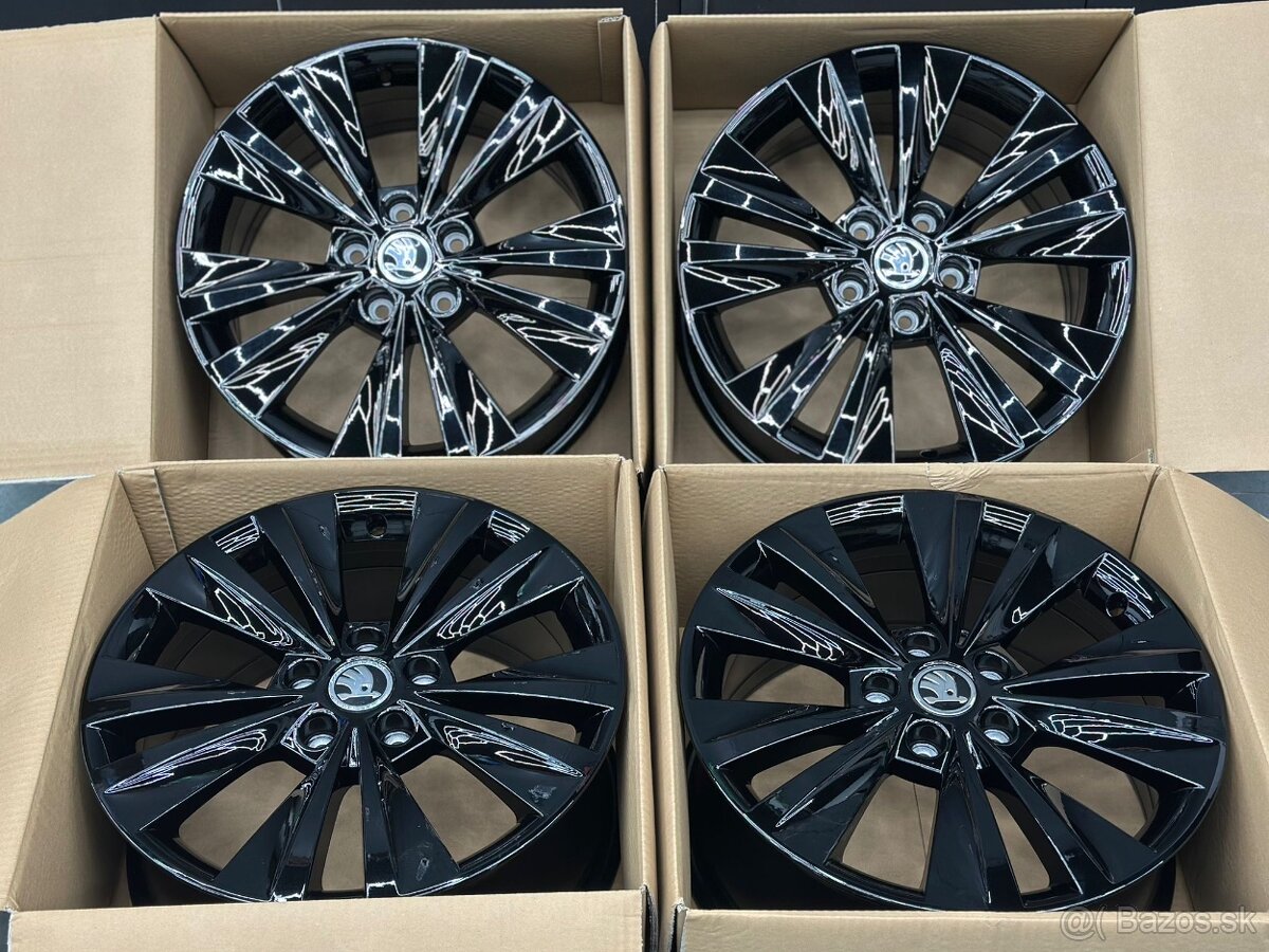 5x112 r17 superb 2 cistonove disky black original - 5