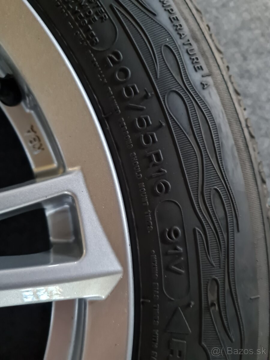 R16 5x112 +l etne 205/55/16 - 5