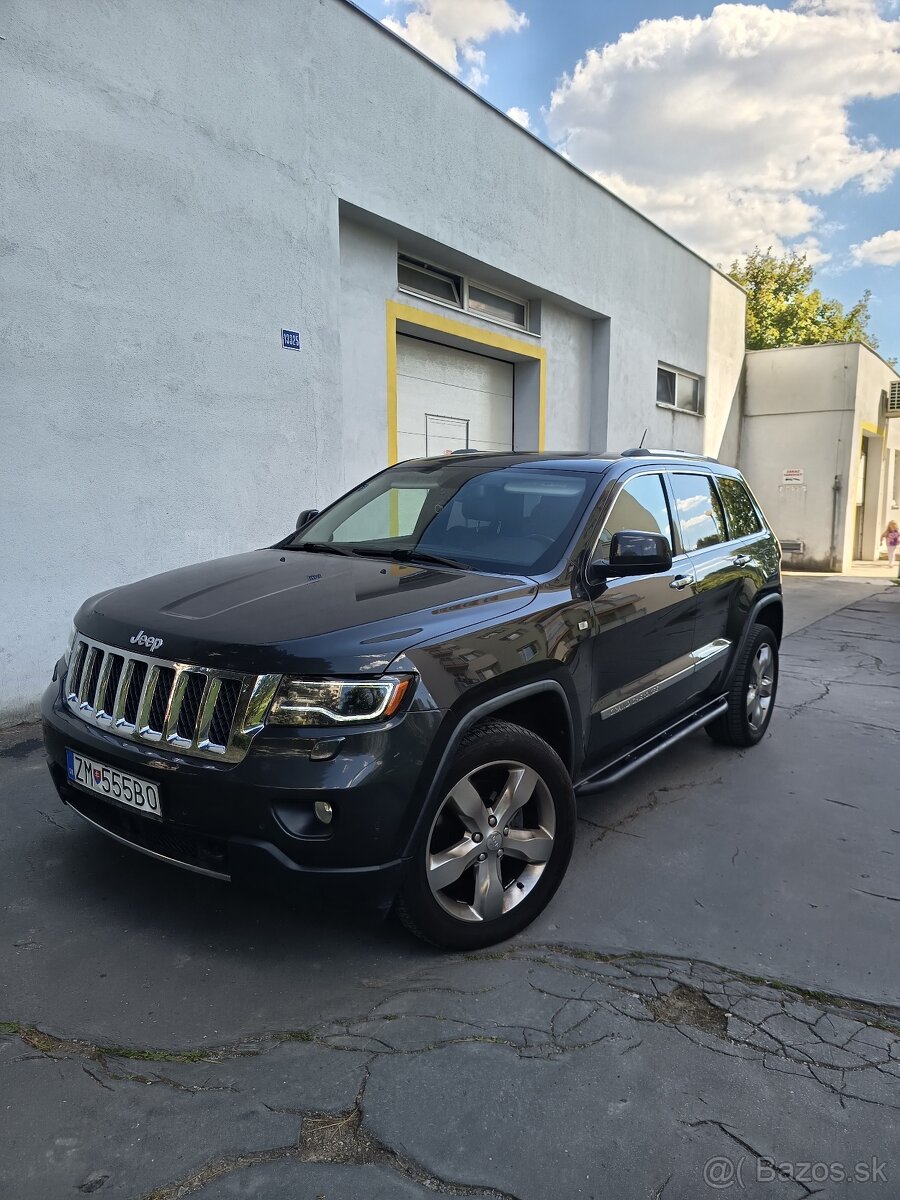 Jeep grand Cherokee overland 2012