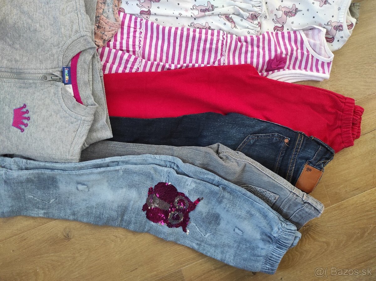 Balik oblecenia pre dievca velkost 110 - 5