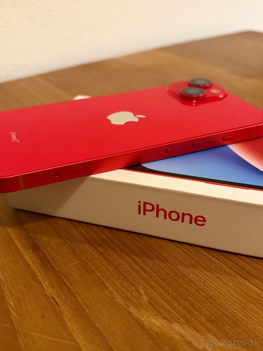 ZÁRUKA | iPhone 14 Red 256gb - 5