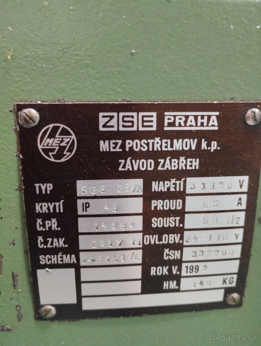 Nástrojárska frézka FGS 25/32 - 5