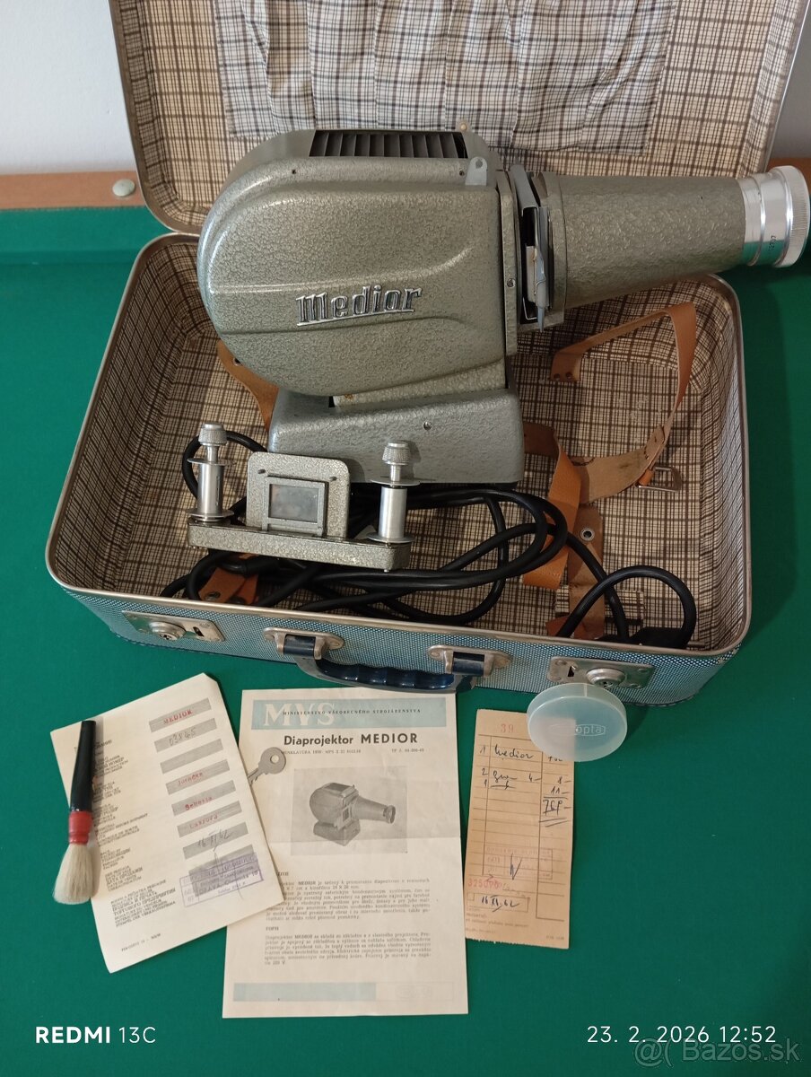 Diaprojektor Medior Meopta - 5