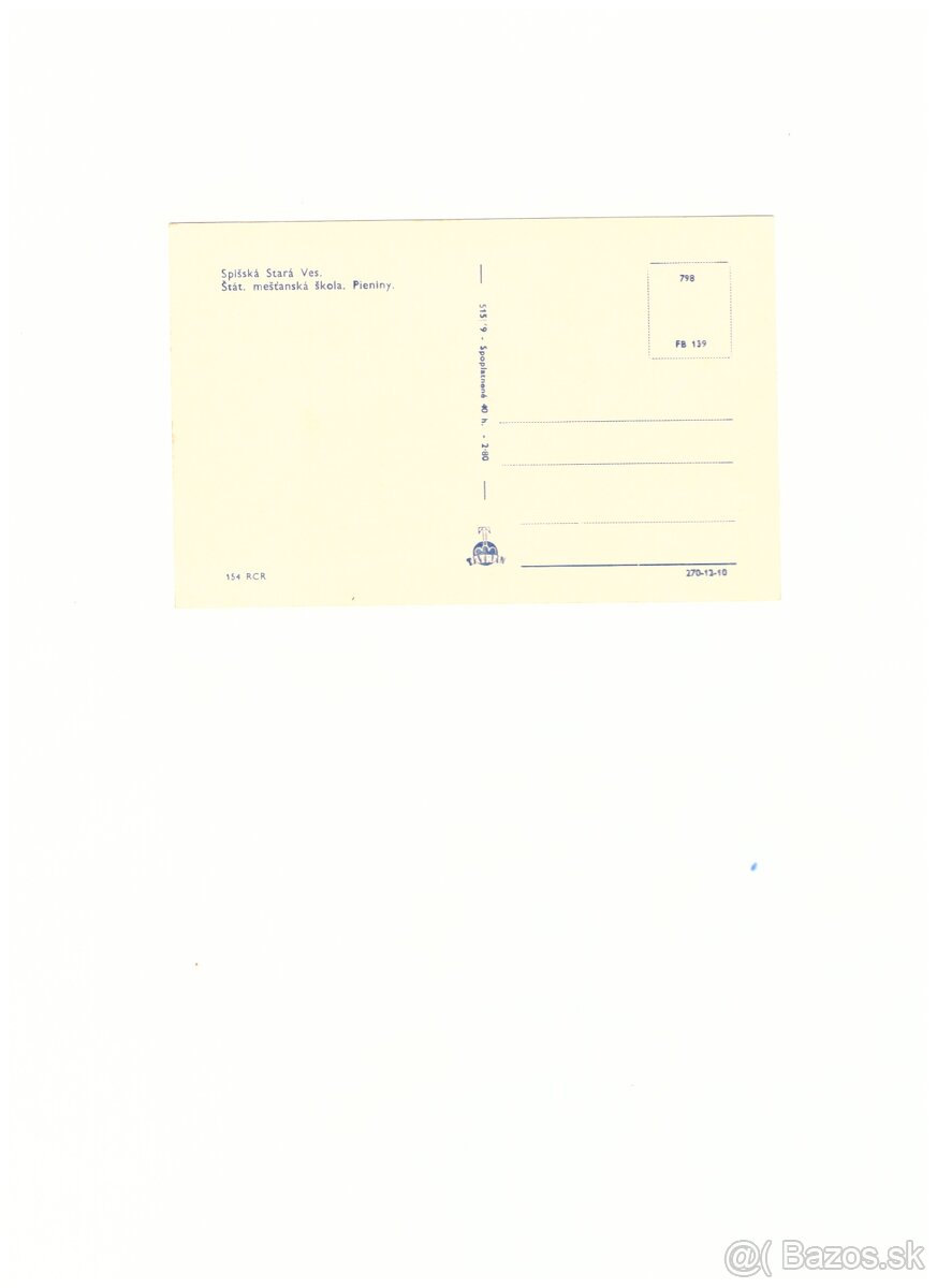 Pohľadnice Spišská stará ves - 5