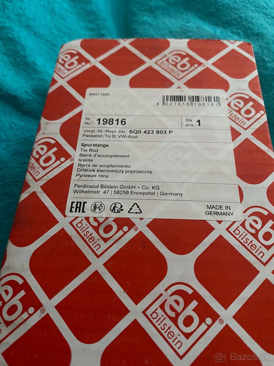 Axialny čap tiahla riadenia Fabia - 5