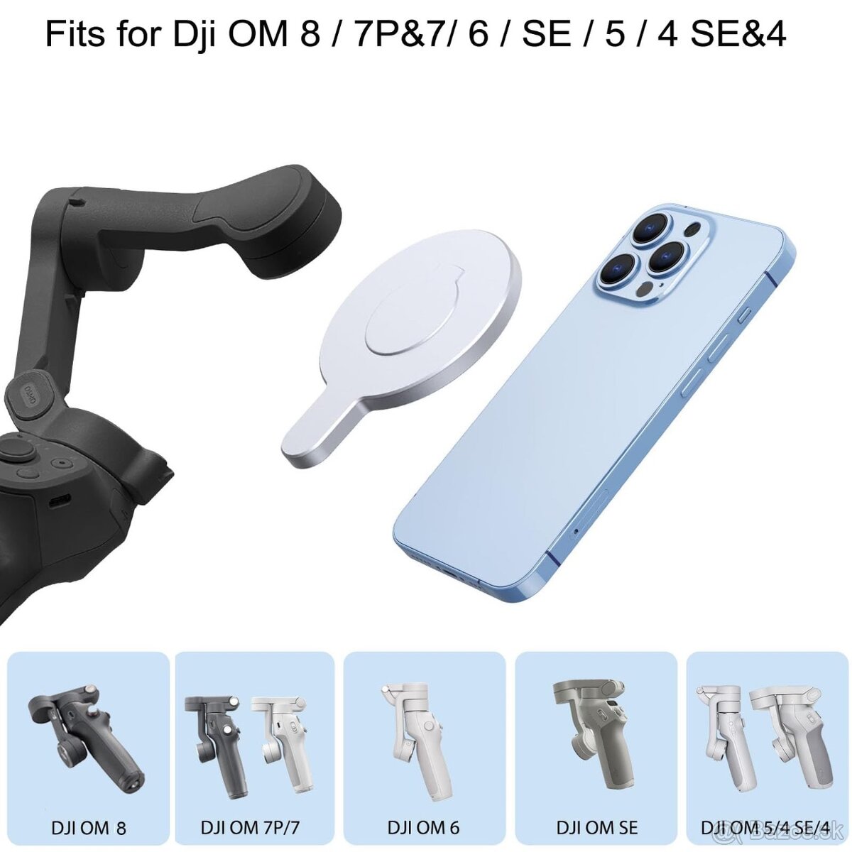 Dji OSMO MOBILE držiak MagSafe - 5